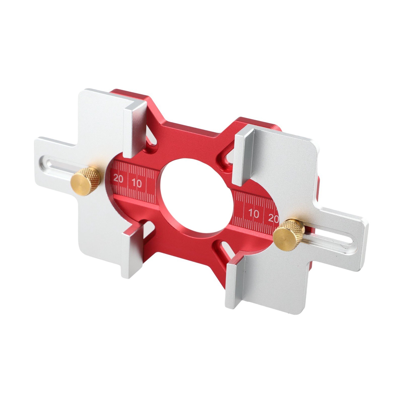 Woodworking Slotting Plate for Drawer Side Slotting with Aluminum Alloy Handle