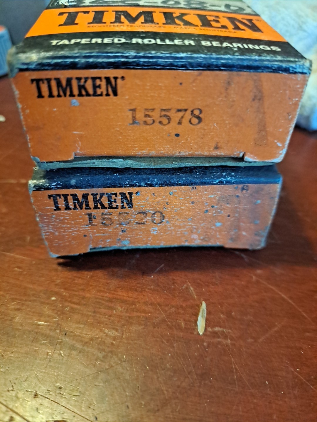 TIMKEN 15578/15520 Tapered Roller Bearing Set 1.0″ x 2.25″ x 0.6875″ (IDxODxW)