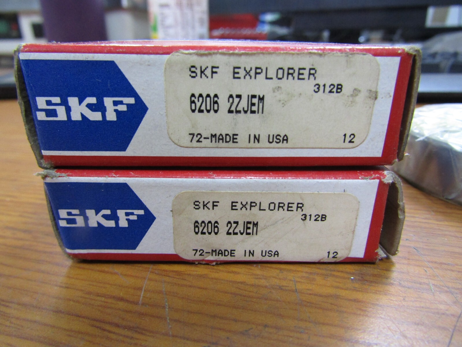 💥2) NEW SKF 6206 2ZJEM RADIAL & DEEP GROOVE BALL BEARING 30 mm X 62 mm X 16 mm
