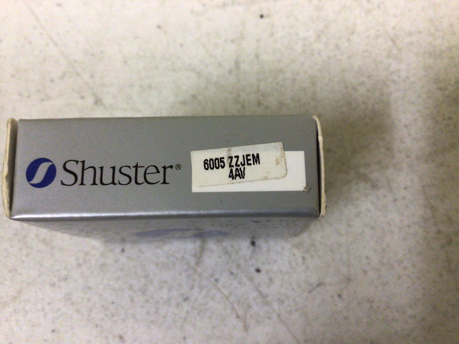 NEW, SHUSTER 6005 ZZJEM / 4AV SINGLE ROW BALL BEARING, FREE SHIPPING