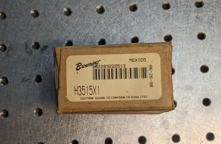 Browning H3515X1 Finished Bore Roller Chain Sprocket 1″ ID 35 / 3/8 in 15 teeth