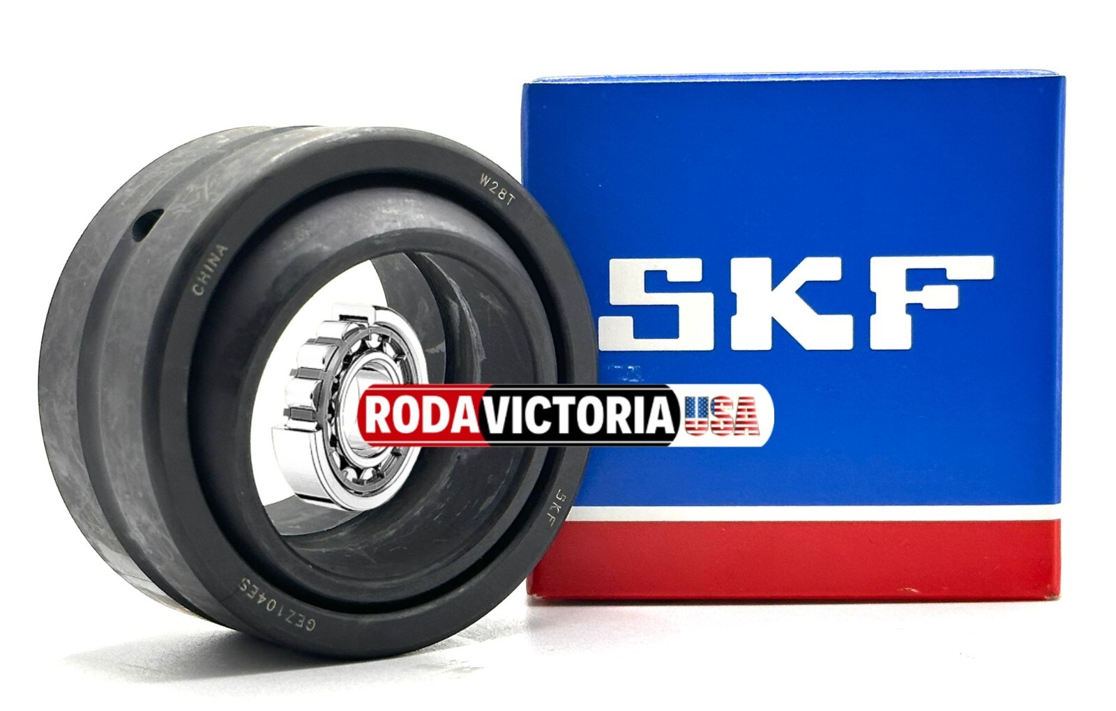 SKF GEZ104 ES RADIAL SPHERICAL PLAIN BEARING 1 1/4″ x 2″ x 15/16″
