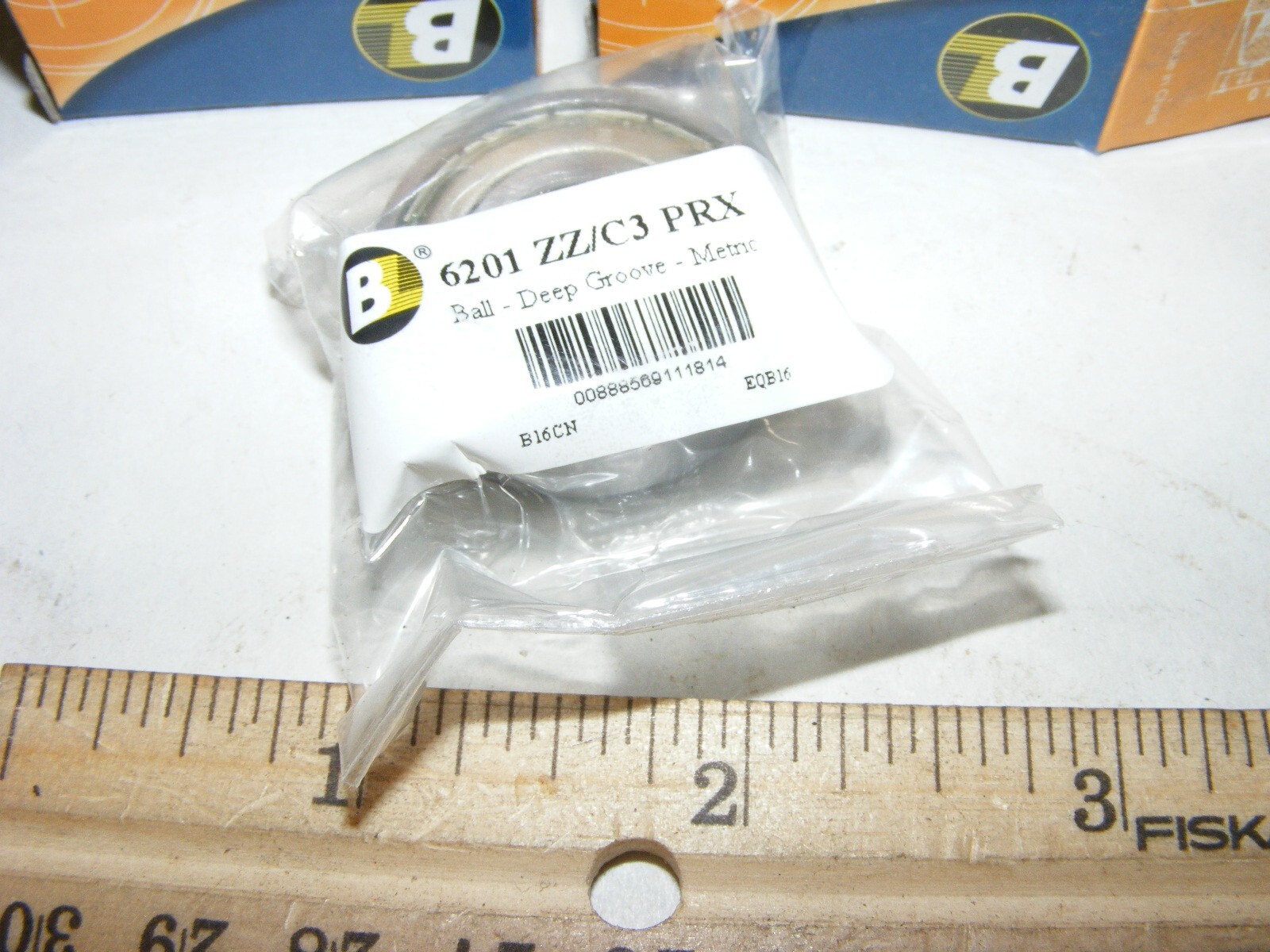 (6) Radial Ball Bearing 6201 ZZ C3 PRX (zz1)