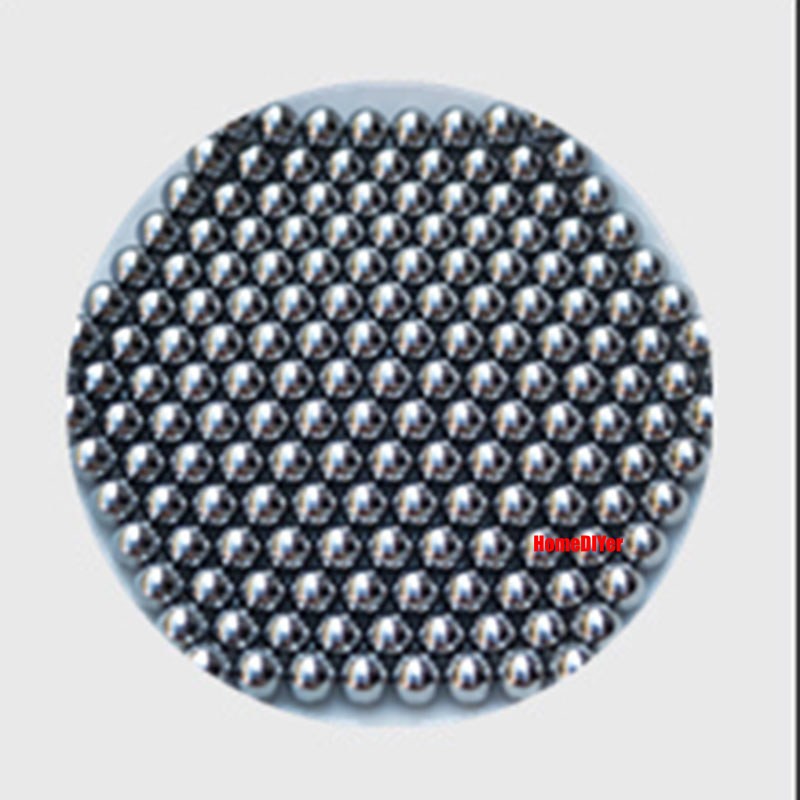 Solid Steel Ball Diameter 5.46mm-8.1mm High Precision Bearing Balls Smooth Bead