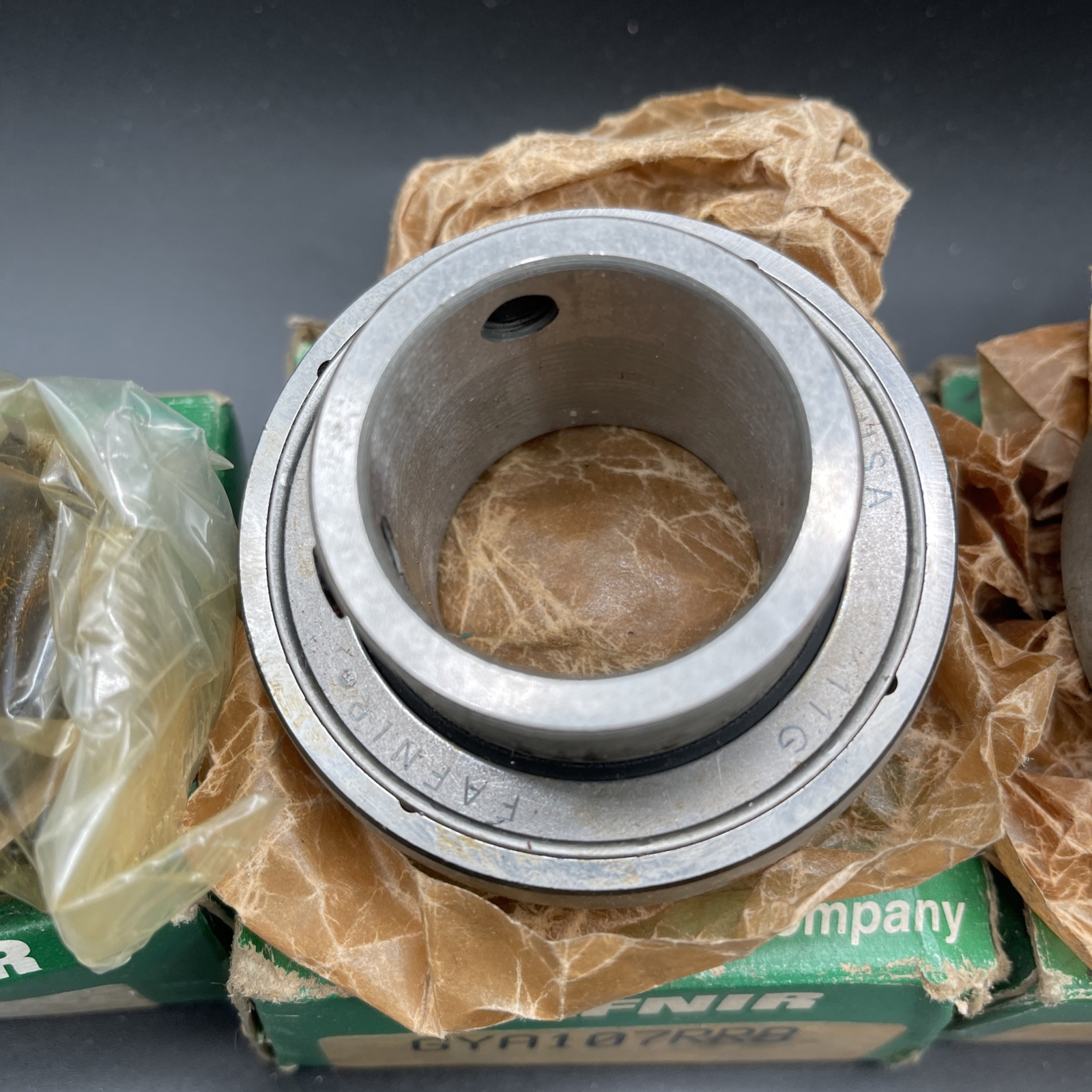 (7) Fafnir Torrington Bearings GYA107RRB, ER16, S3PP FS50160, YCRS-12, & 9105PP