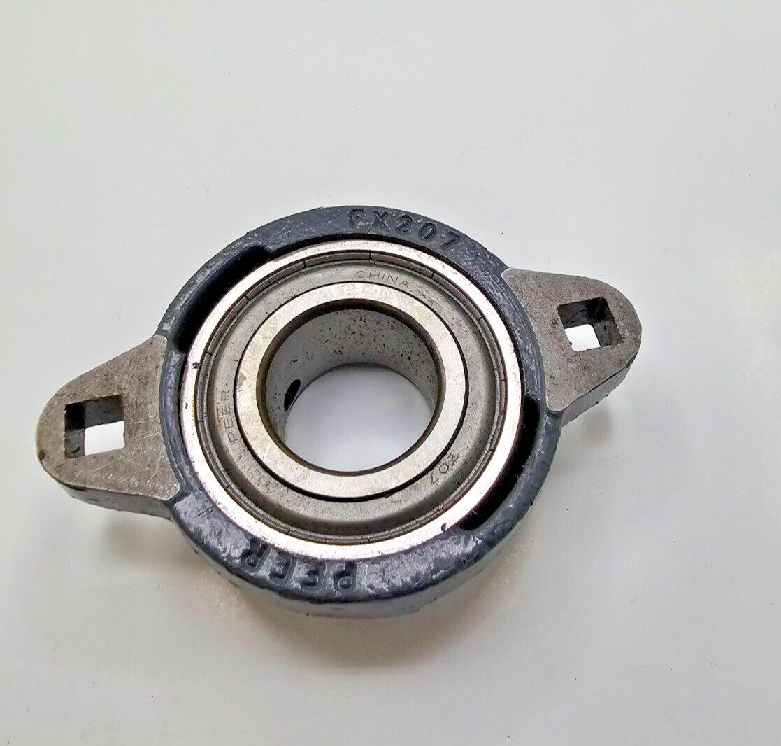 PEER BEARING 2 Bolt Flange Bearing FHS207-22 Easy Mounting and Locking