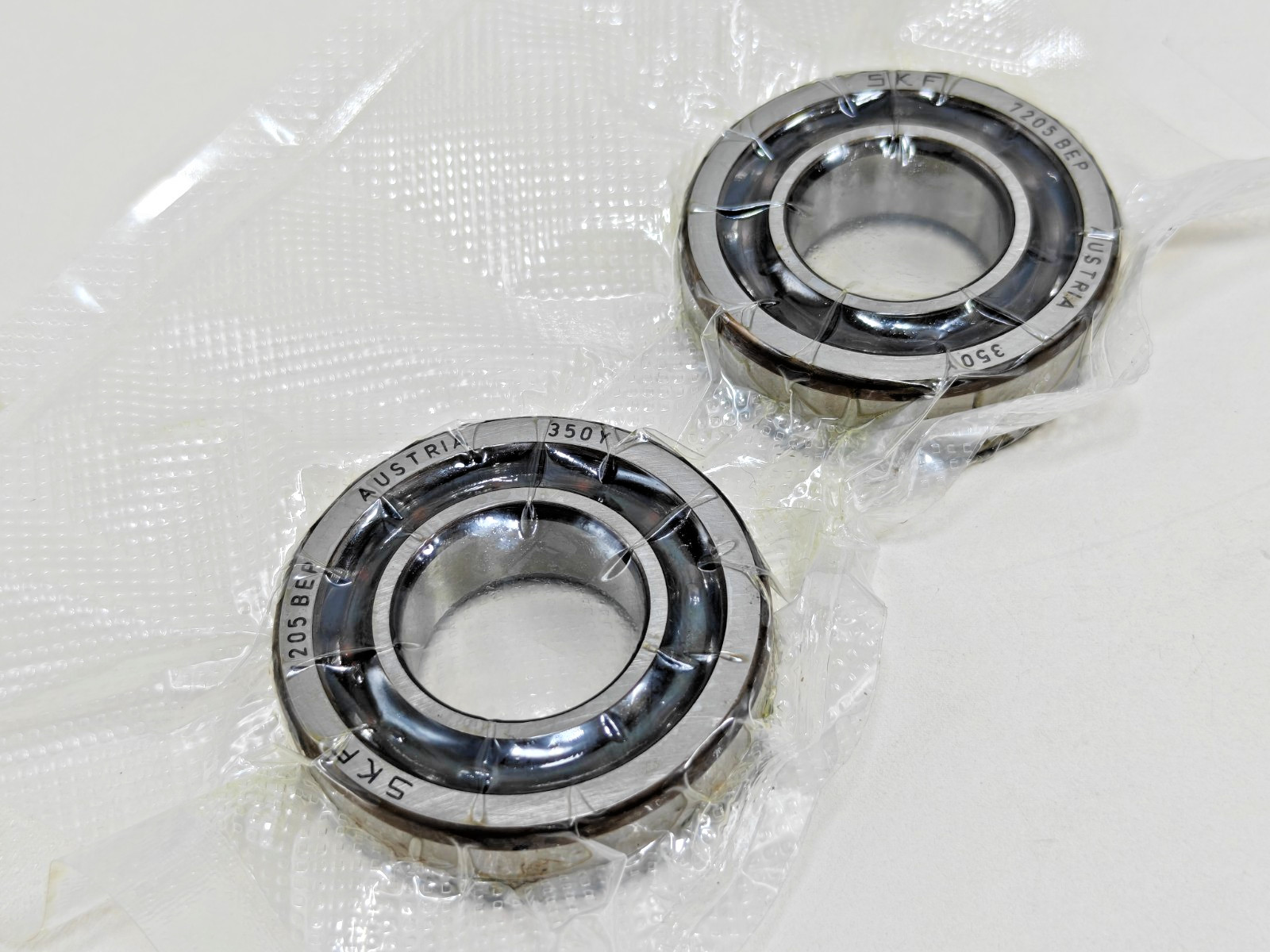 (2Pcs) 7205BEP SKF Angular Contact Ball Bearing SKF 7205 BEP 2Pcs LOT , 25x52x15