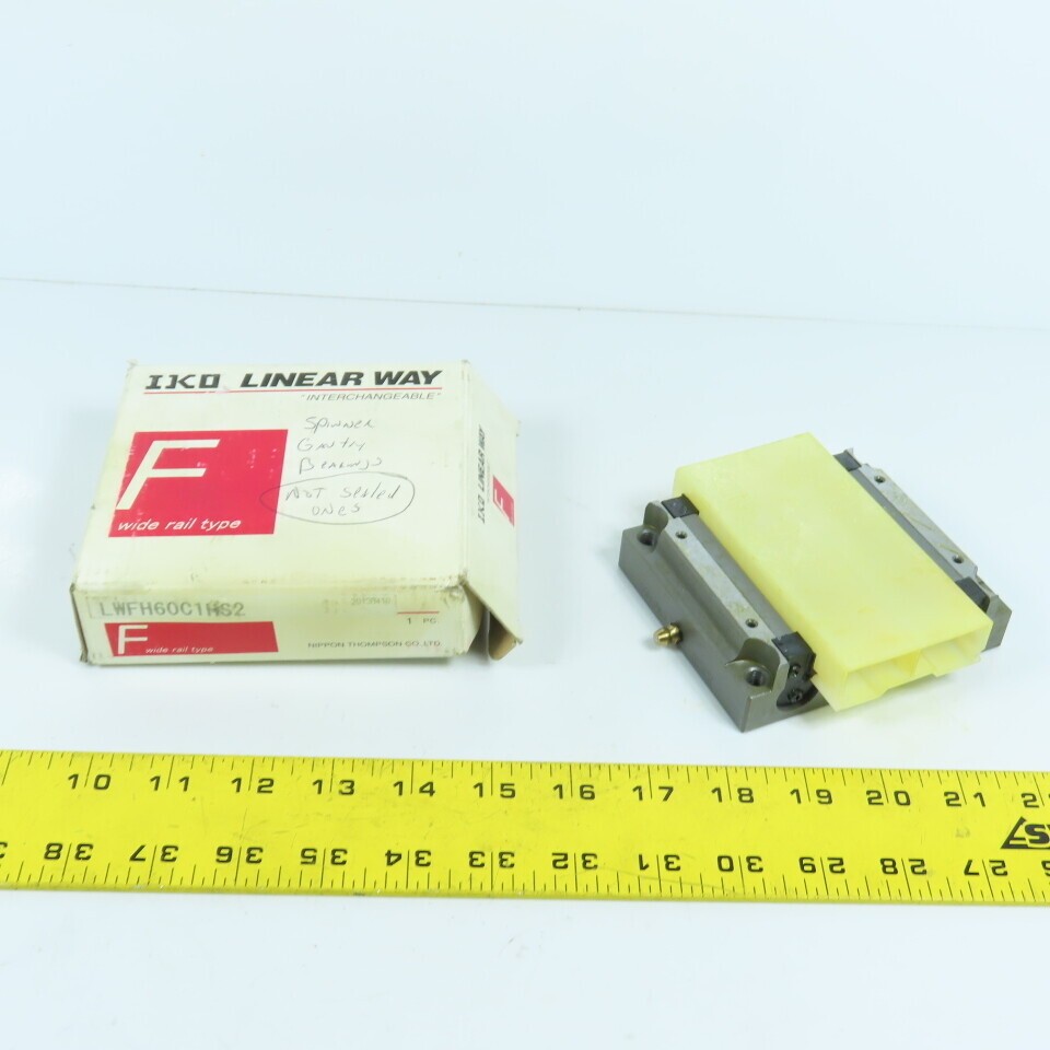 Nippon IKO LWFH60C1HS2 LWFH60 Linear Rail Guide Block Bearing NEW