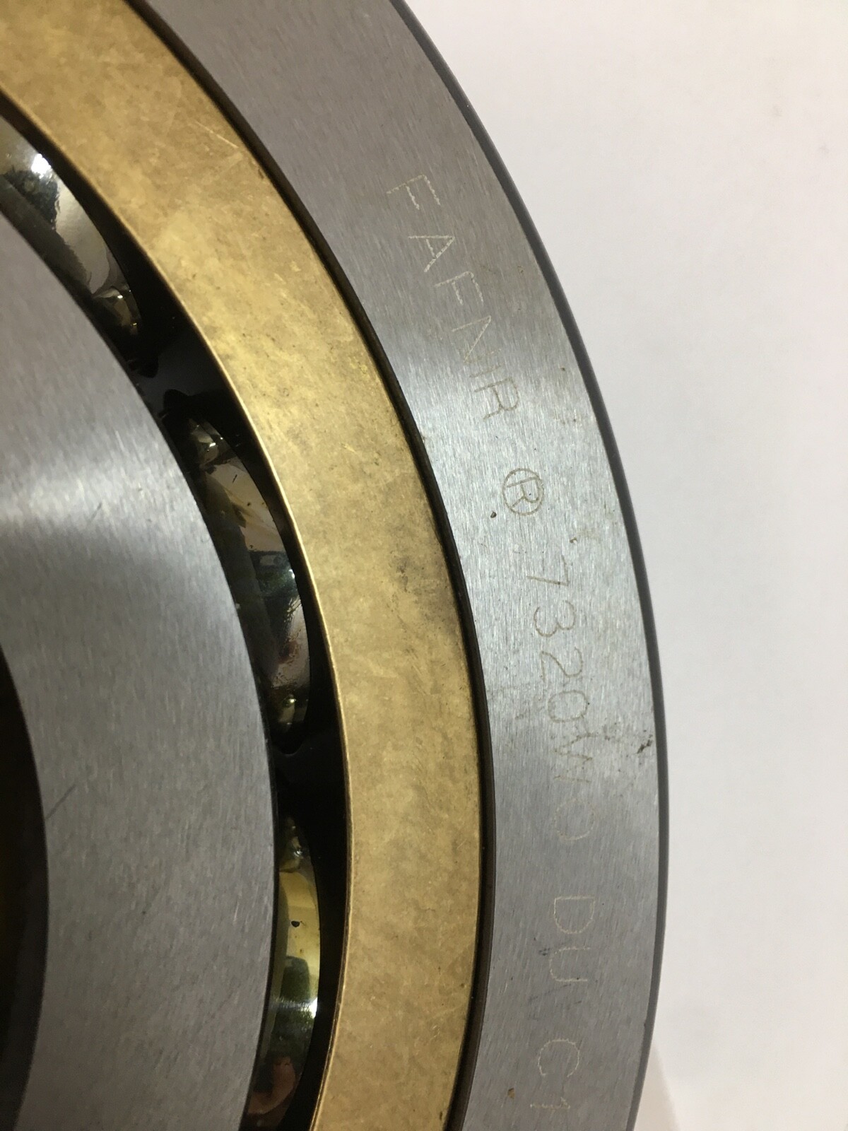 FAFNIR 7320WO Angular Contact Bearing 100x215x47 mm 7320 WO DU 7320 W O DU USA