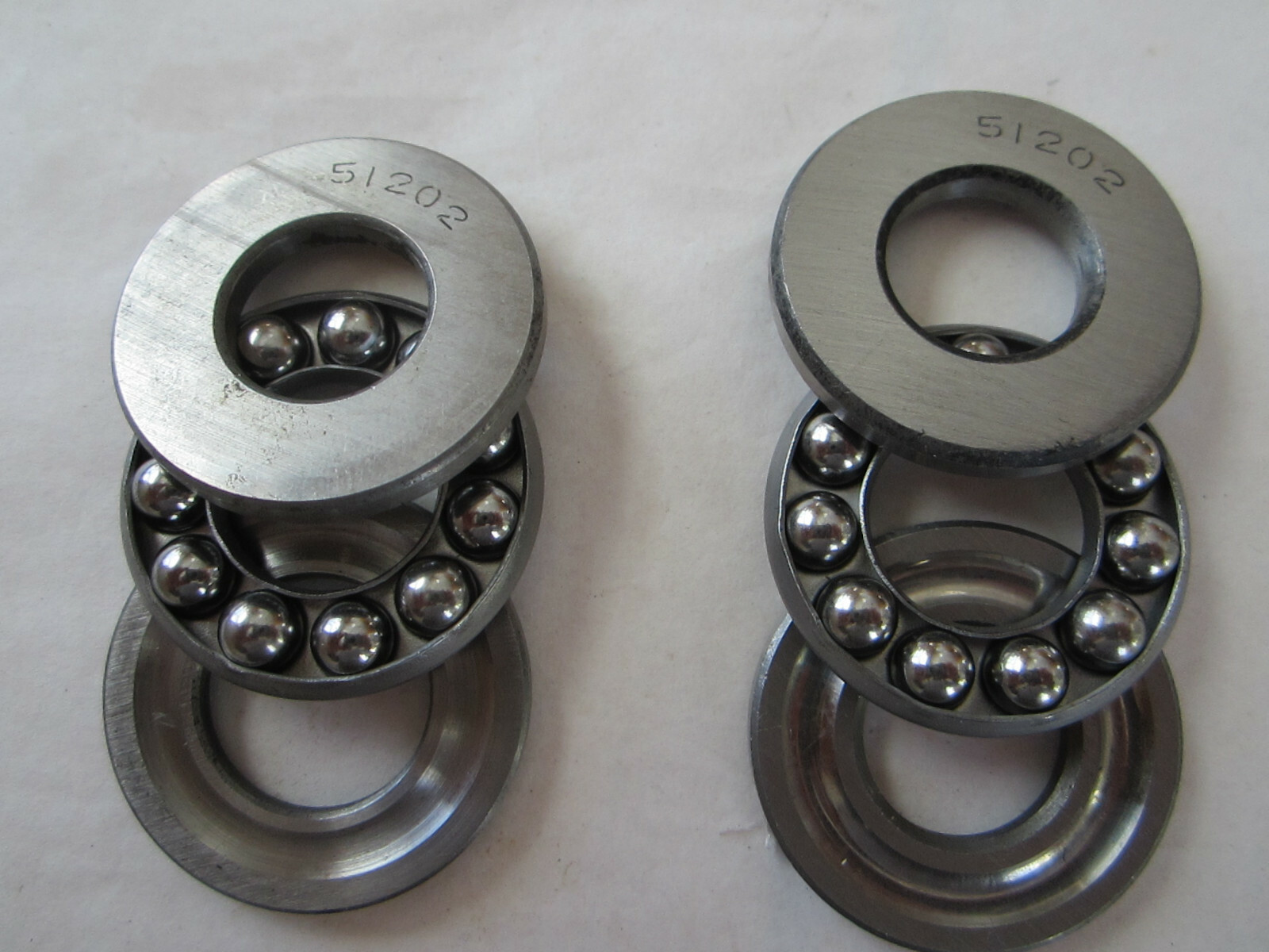 UNBRANDED 51202 THRUST BALL BEARING LOT OF 2