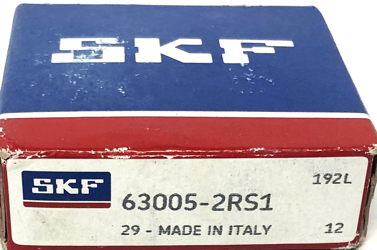 SKF Ball Bearing 63005-2RS1 [Lot of 3] NOS