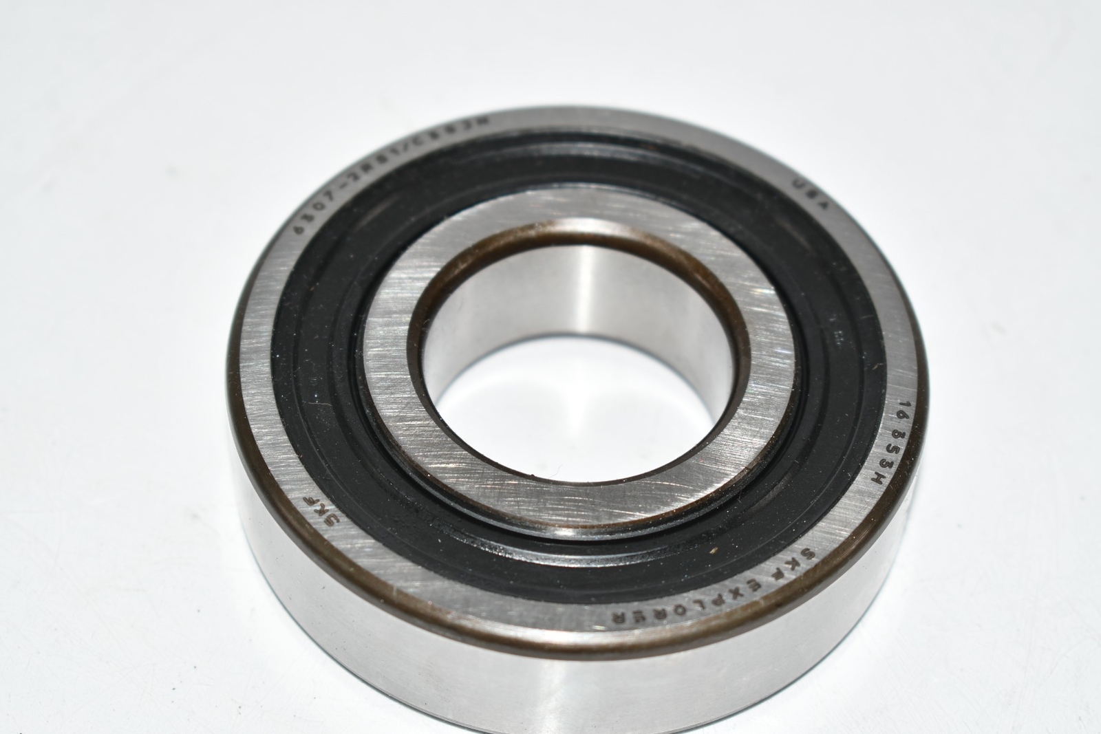 NEW SKF Explorer 6307-2RS1 C3 Deep Groove, Single Row, 35 mm Bore, 80 mm OD, Dou