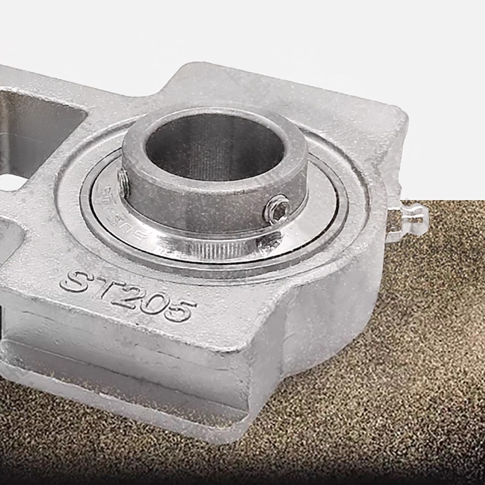 SUCT204 – SUCT210 Bore 20mm-50mm Self Lube Metric Take Up Unit Housing & Bearing