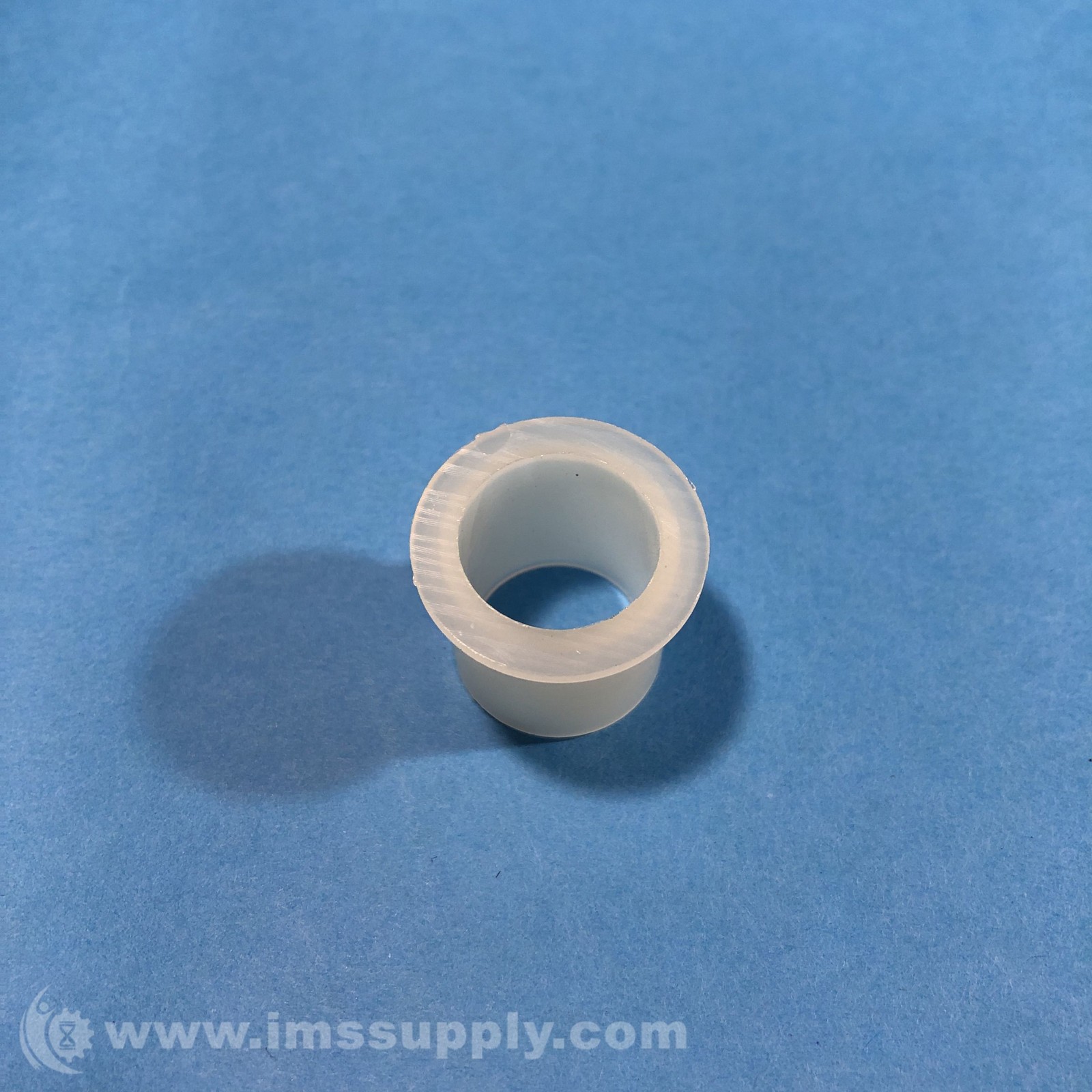 Natural White Flanged Nylon Bushing FNIP
