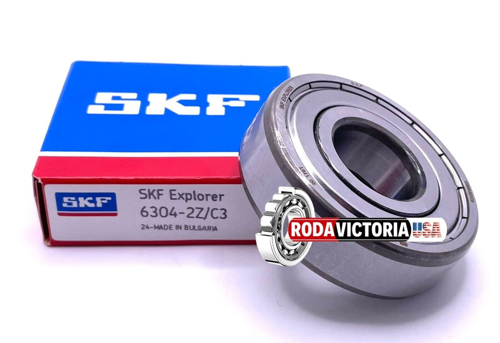SKF 63042Z BEARING METAL SHIELDED 6304 2Z 100% GENUINE 20x52x15 mm