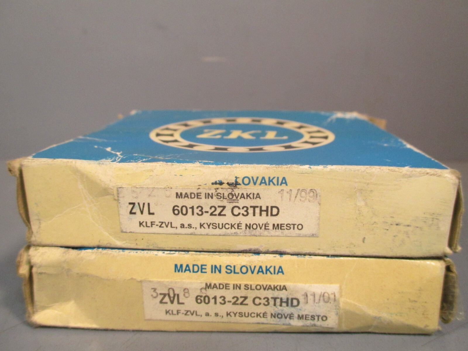 ZKL Ball Bearing (Lot of Two) 6013-2Z-C3THD