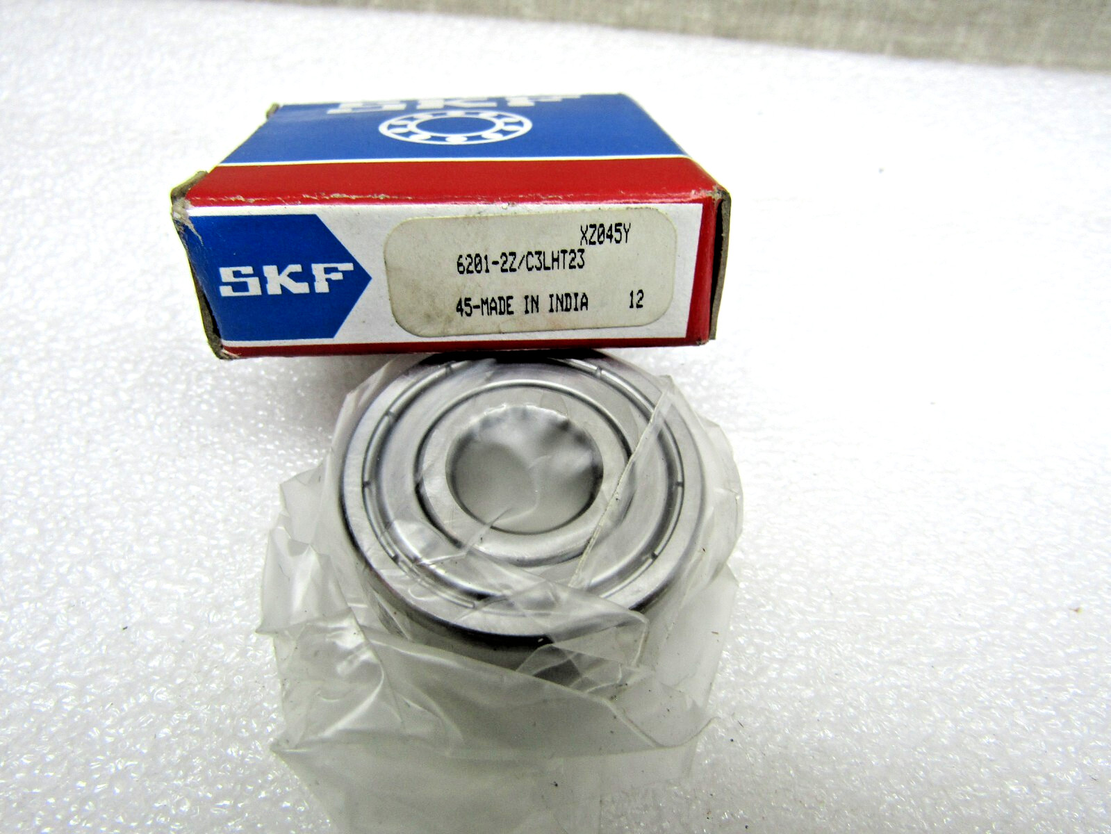 SKF 6201-2Z C3 LHT23 High Temp Grease 12mmX 32mmX 10mm Shielded Bearing