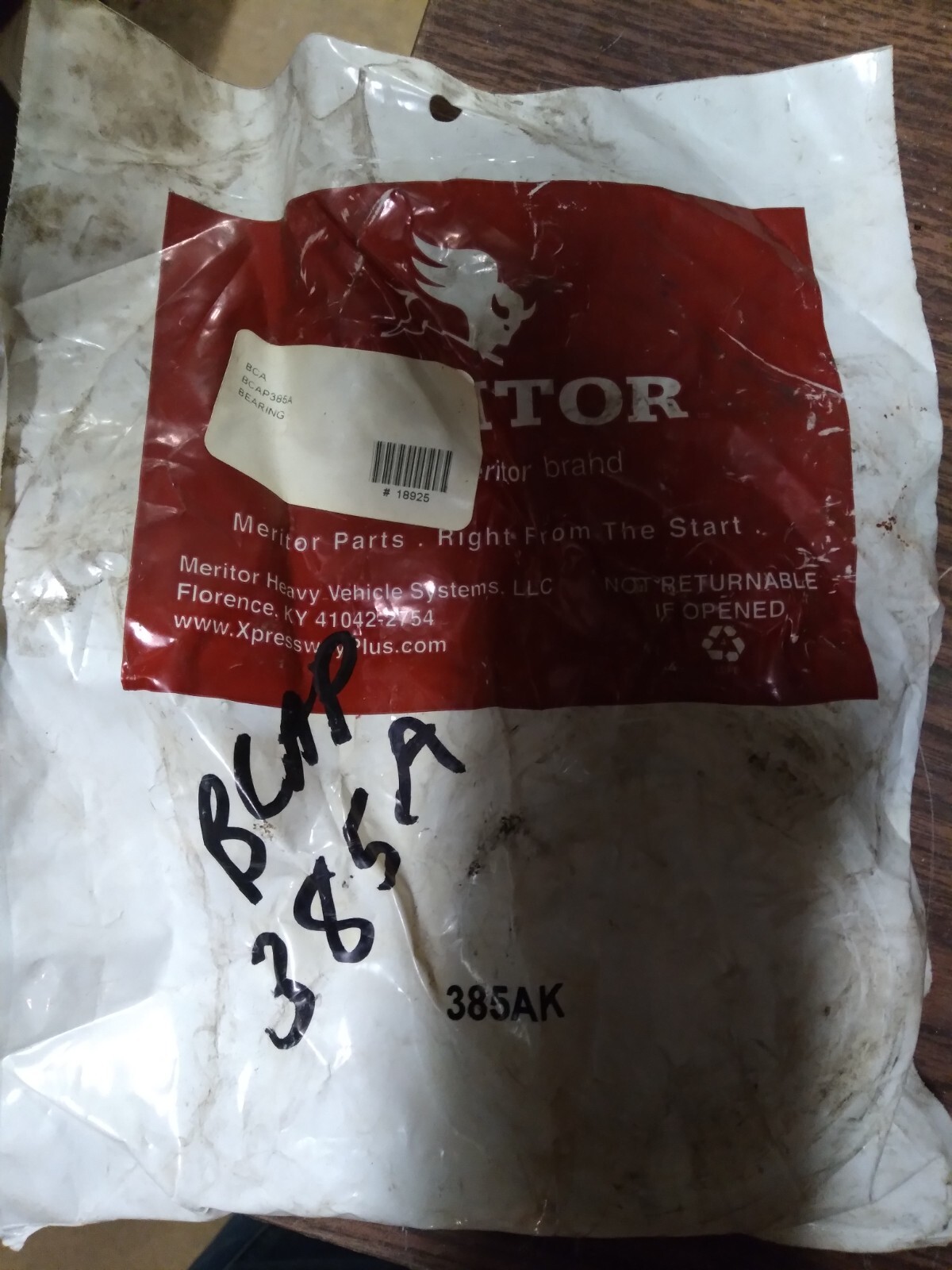New Meritor Tapered Roller Bearing Cone 385A