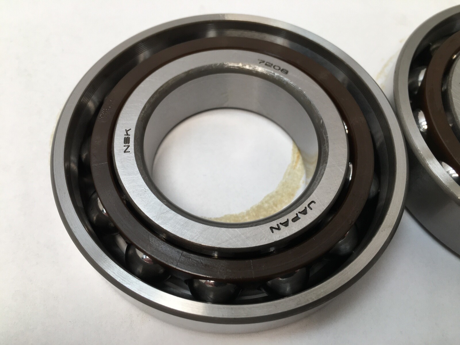 NSK 7208A5TYDUM Angular Bearing 40x80x18 mm 7208-A5TY-DUM 7208A Japan 2 pcs