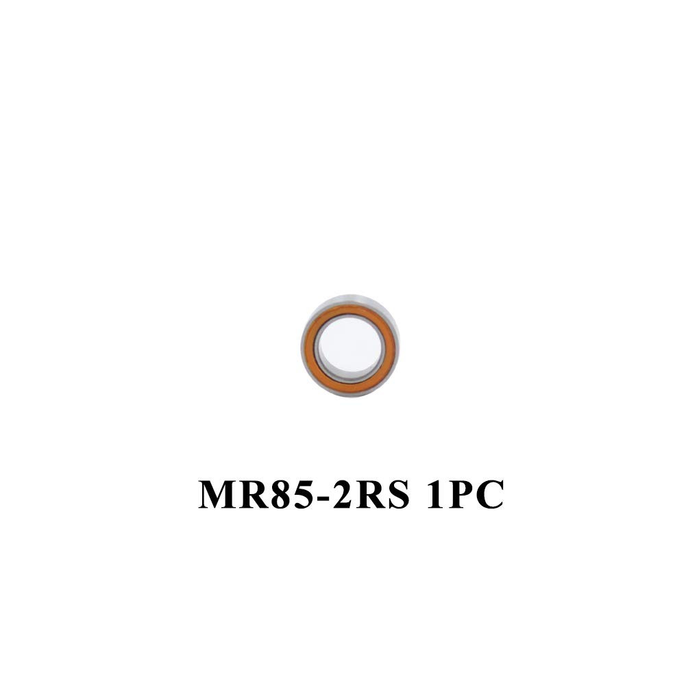 RC Car Ball Bearing Kit Orange Rubber Sealed 5x11x4mm 5x8x2.5mm 10pc