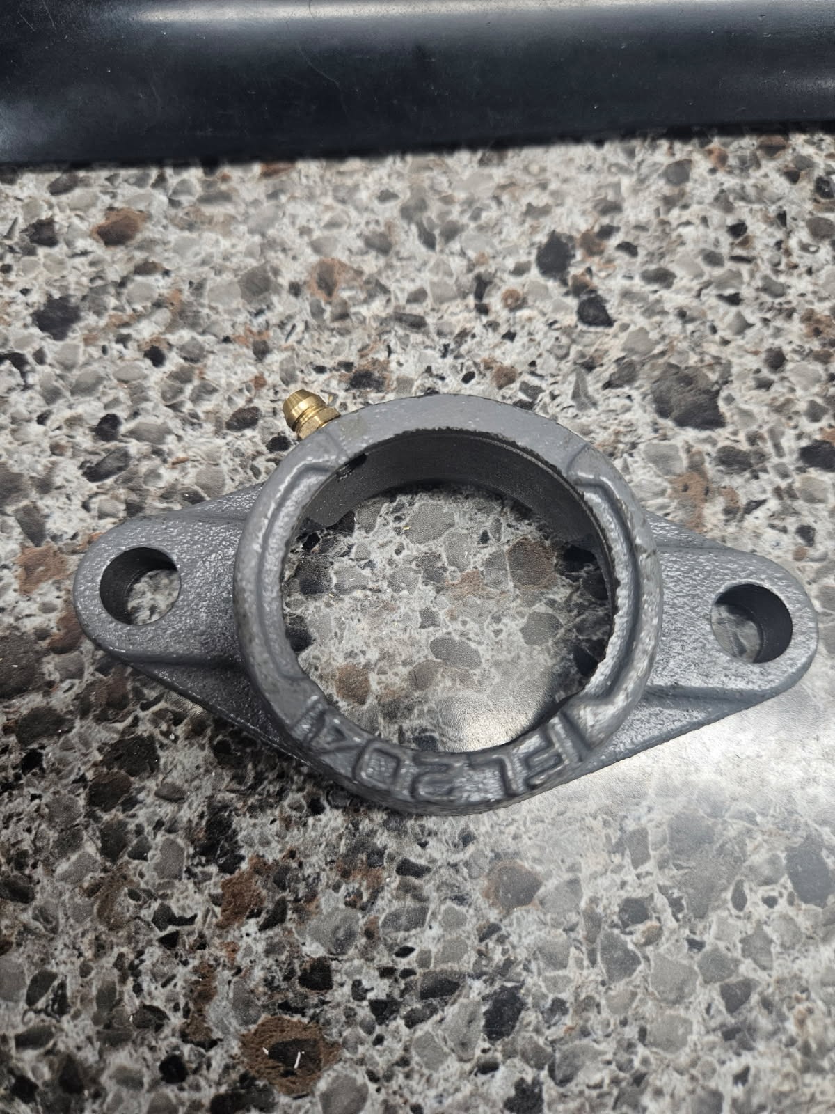 BEARING PART # FL204 2 BOLT CAST BEARING HOUSING