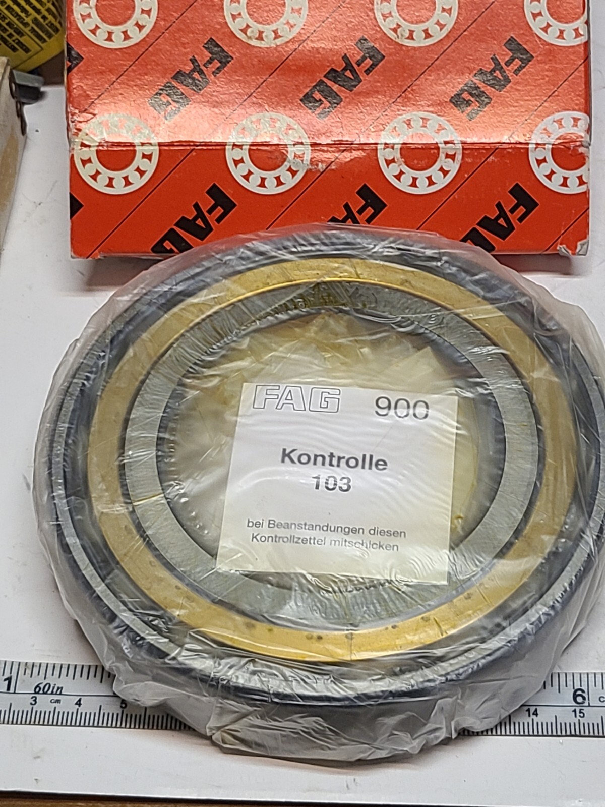 FAG Cylindrical Roller Bearing N215 EM1 ID 75mm AD 130mm width 25mm