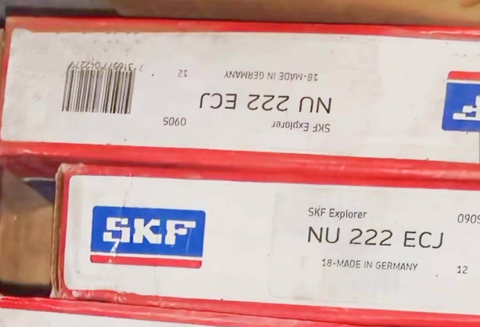 1X SKF NU 222 ECJ cylindrical roller bearing