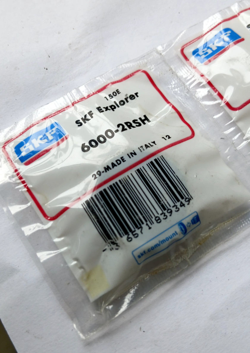 SKF 6000-2RSH BEARING 2/PK (BR4B.6B17)