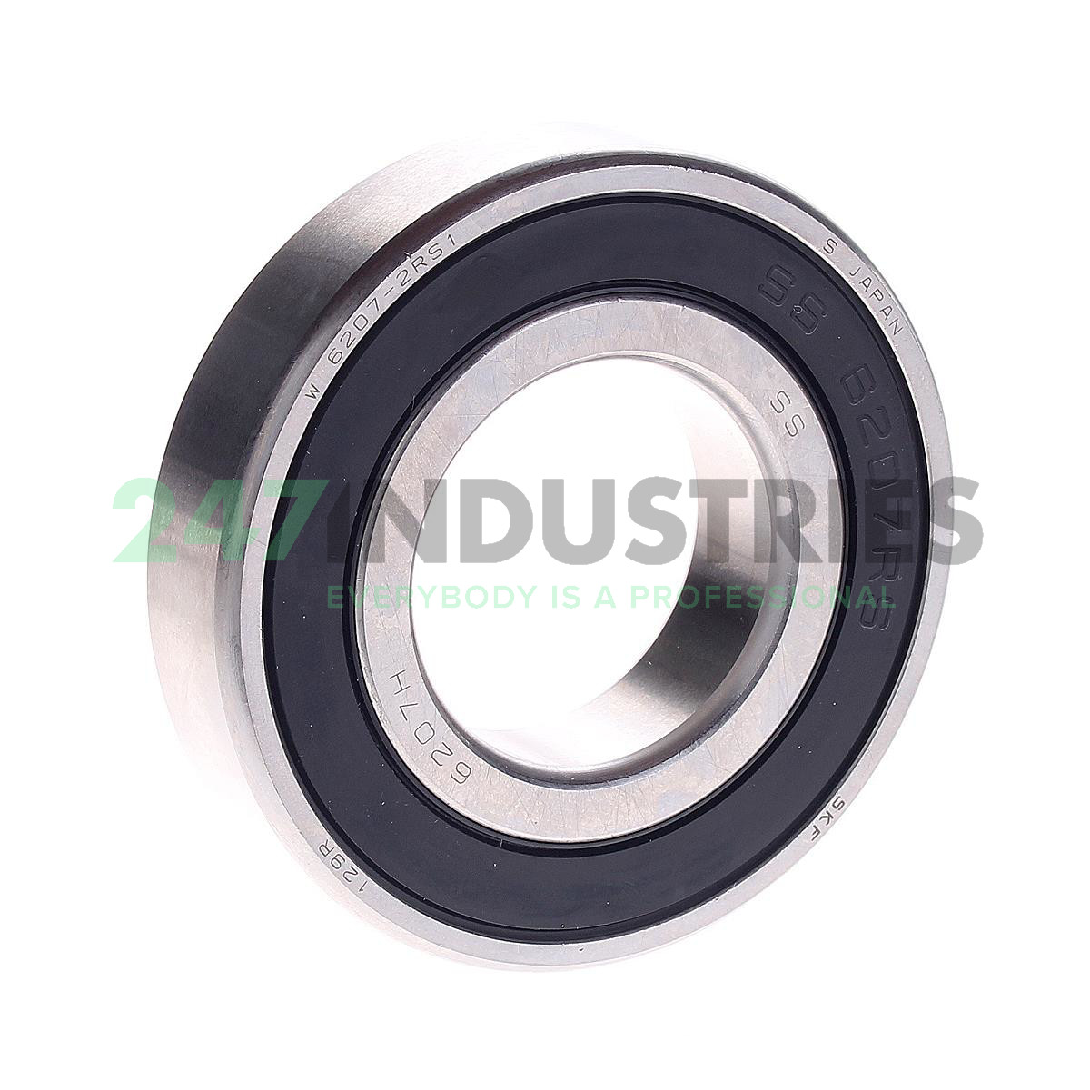 W6207-2RS1 SKF 35 x 72 x 17 mm DEEP GR. BALL SINGLE ROW, SS