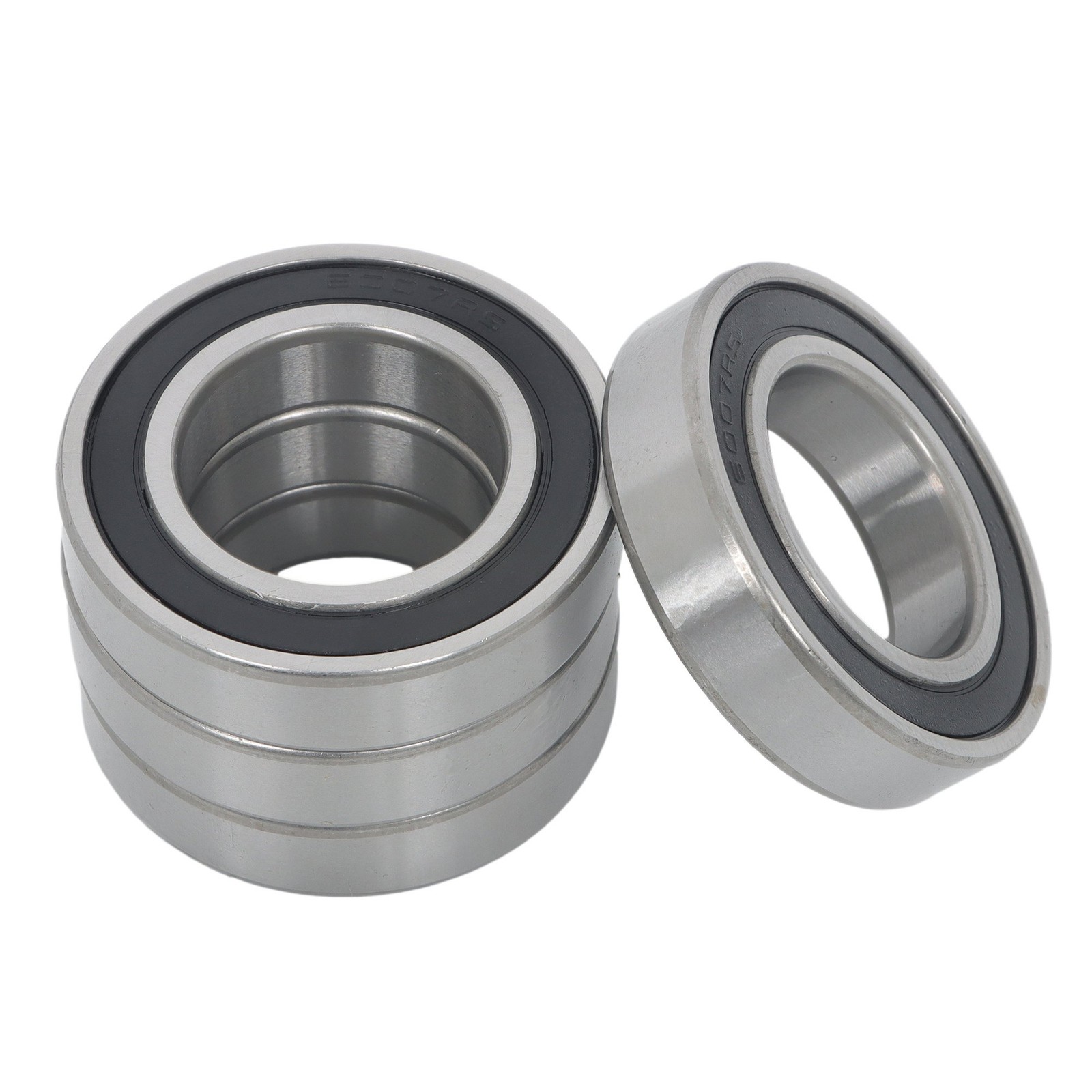 10pcs 6007-2RS Ball Bearings 35x62x14mm Double Rubber Sealed