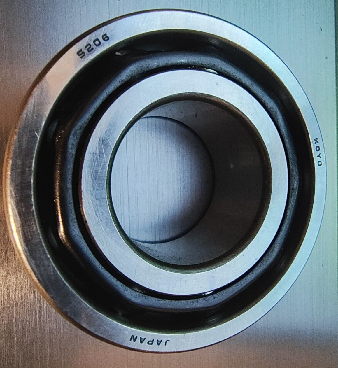 KOYO 5206 JAPAN Double Row Ball Bearing Size: 30mmX62mmX23.8mm