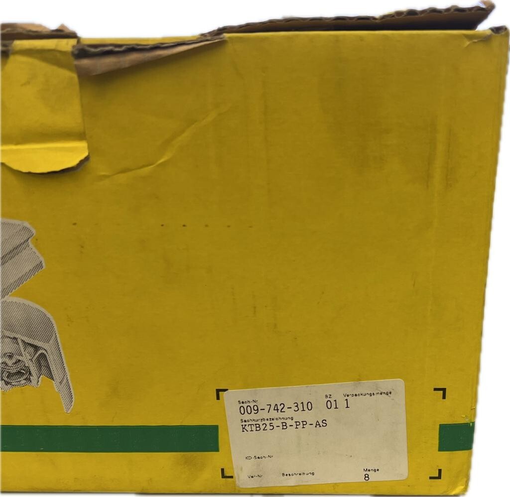 8x INA KTB25-B-PP-AS LINEAR BALL BEARING UNIT