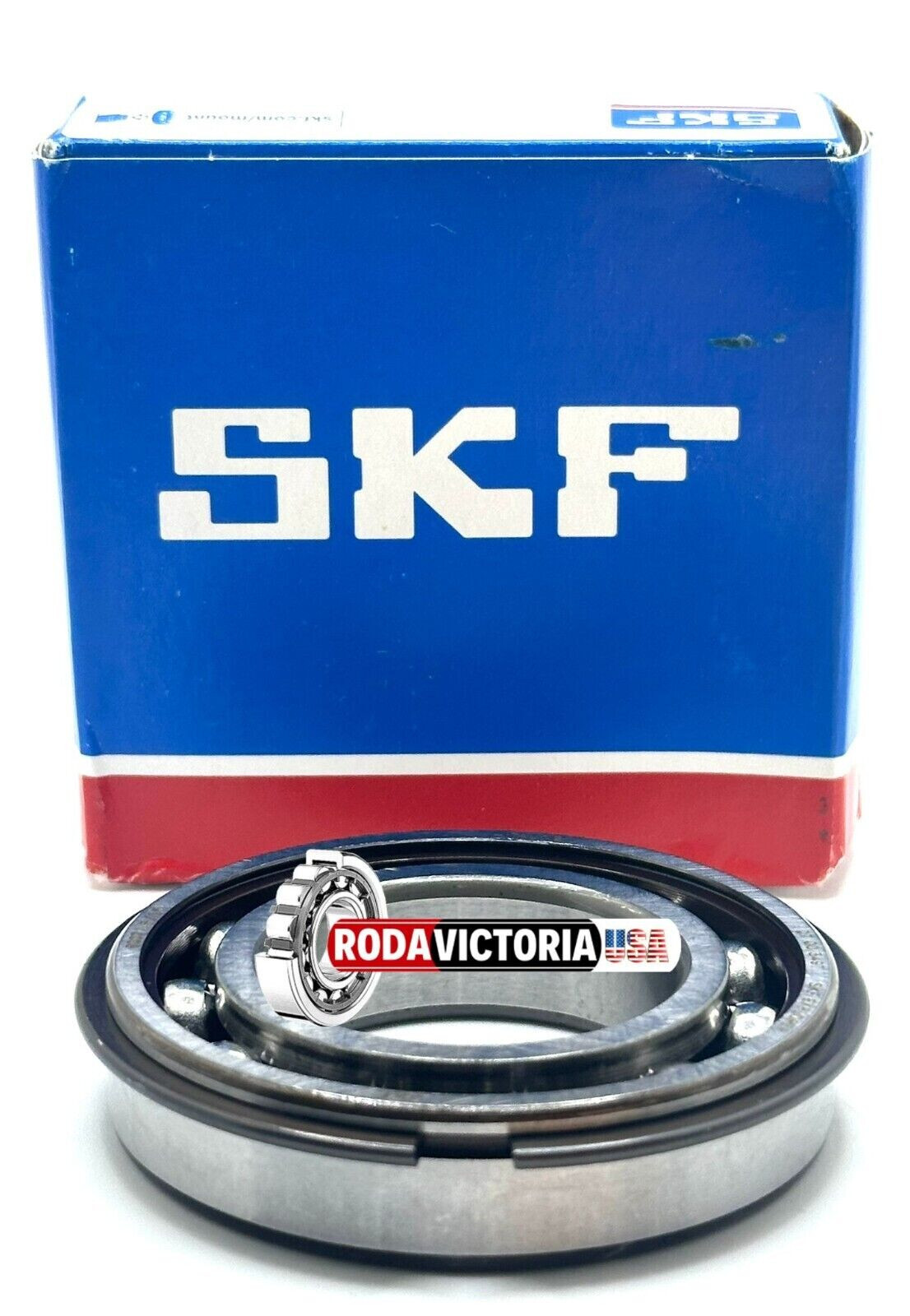 SKF 6007 NR/C3 BALL BEARING, OPEN TYPE NO SEALS + SNAP RING 35x62x14mm