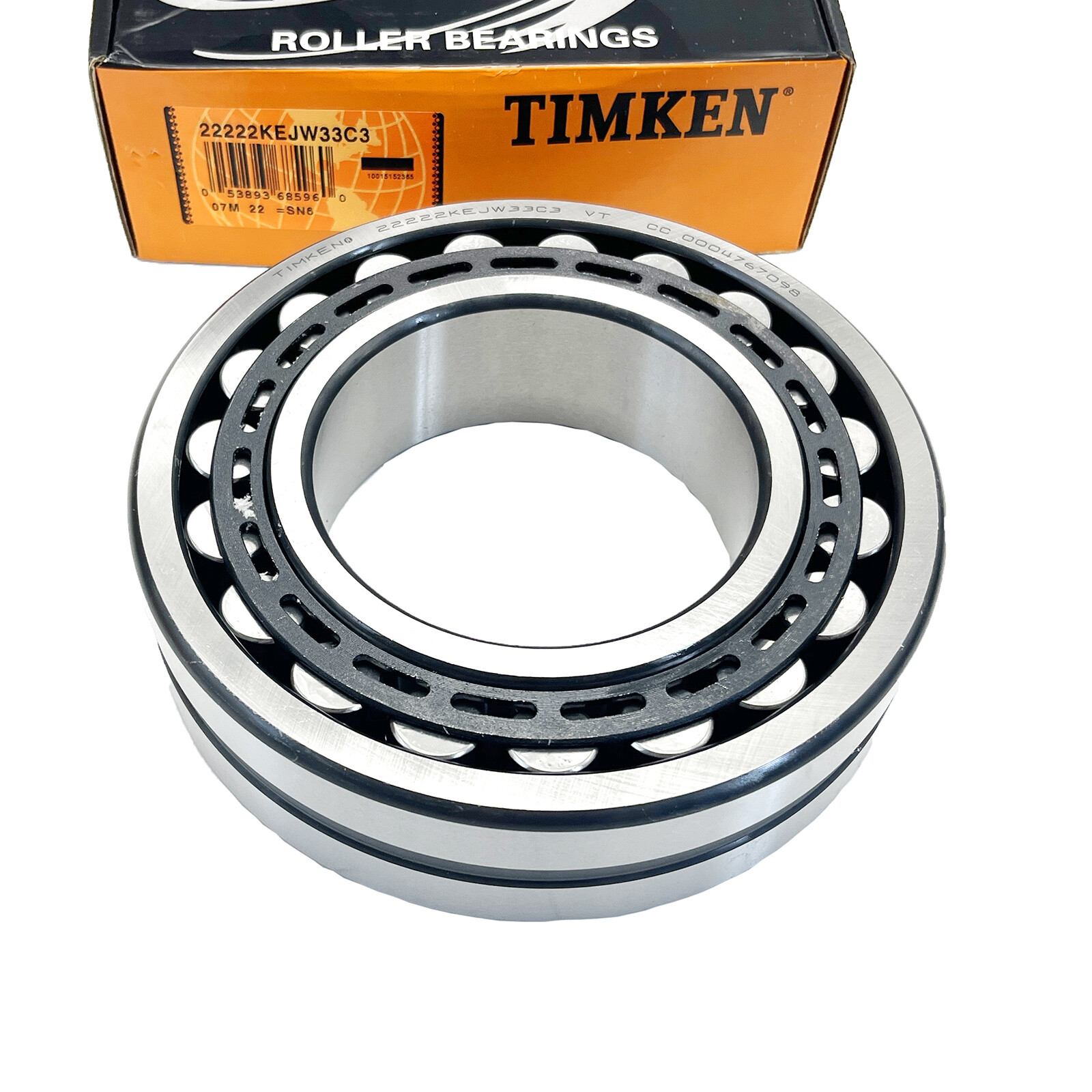22222KEJW33C3 For TIMKEN Spherical Roller Bearing 110 x 200 x 53mm