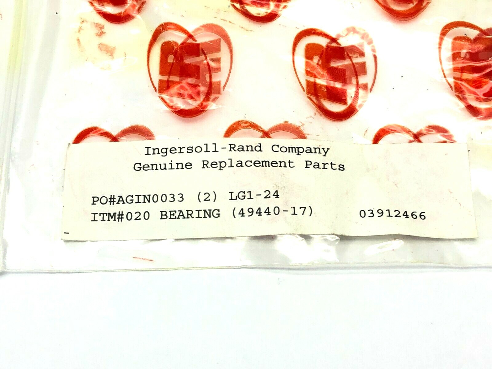 Ingersoll Rand LG1-24 Bearing 5/16″ ID 7/8″ OD 49440-17