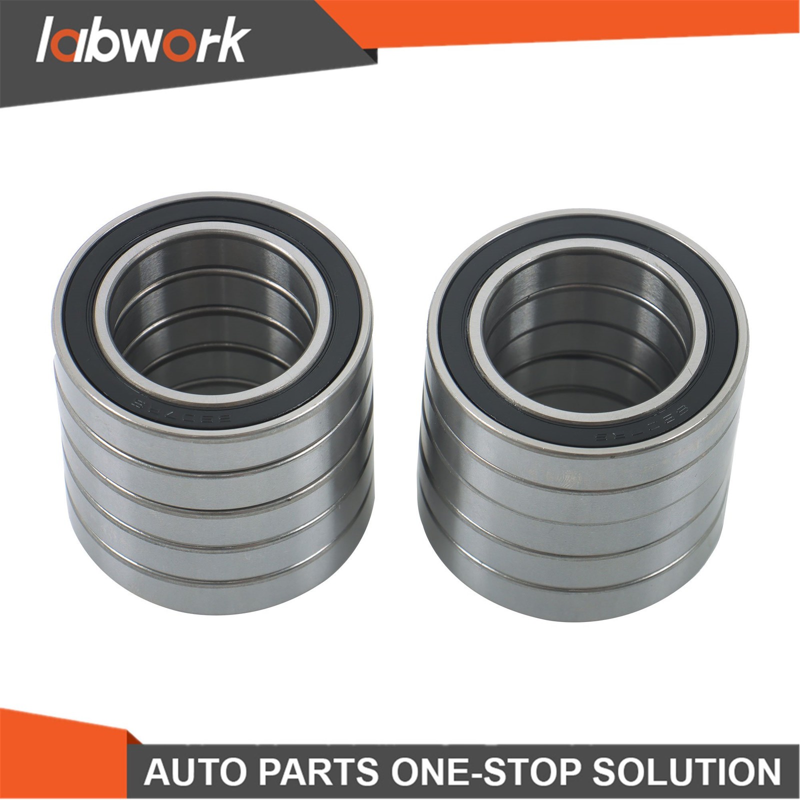 Labwork 6907-2RS Deep Groove Bearings 10pcs 35x55x10mm Rubber Sealed Set