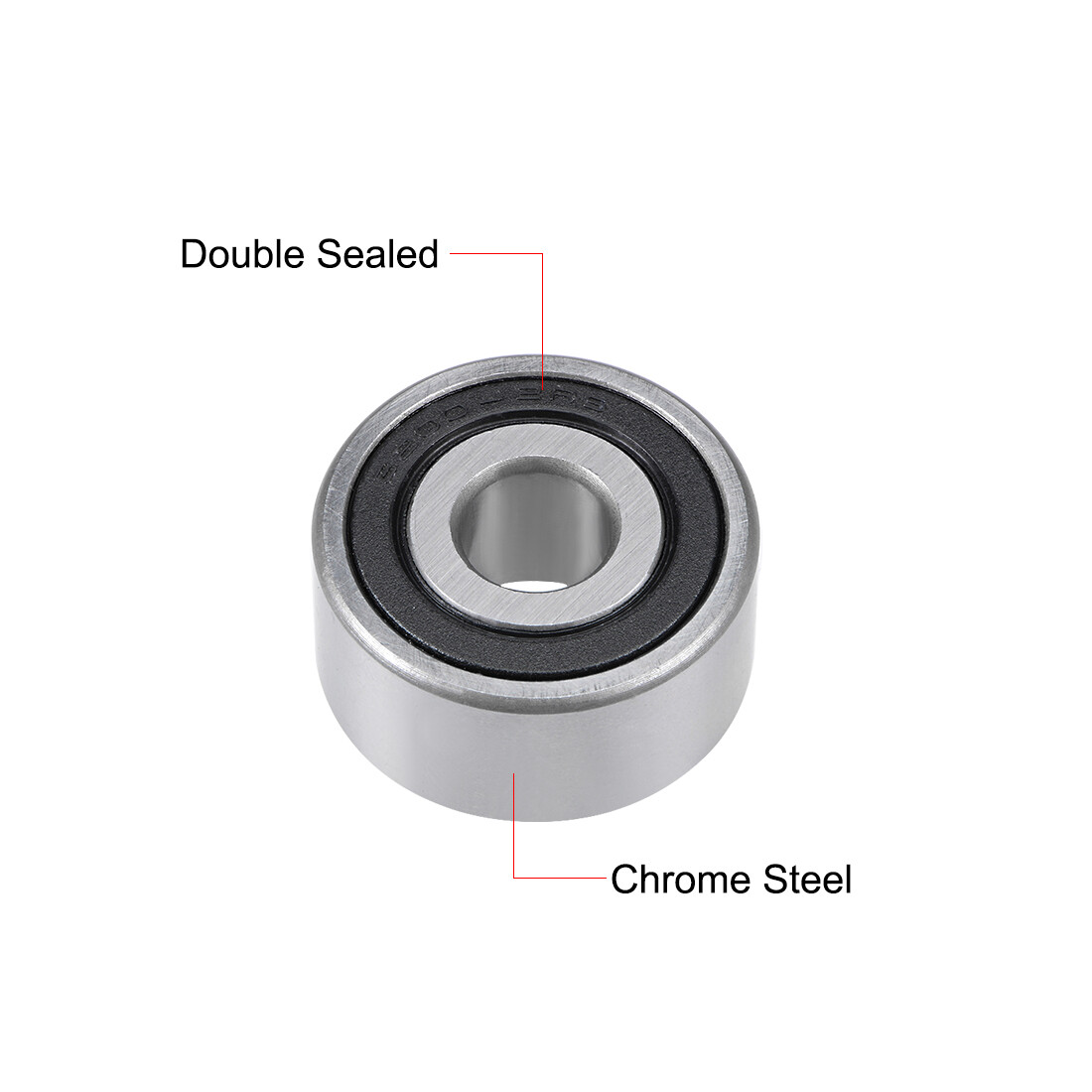 5pcs 3200-2RS Angular Contact Ball Bearing Sealed Bearing 5200-2RS