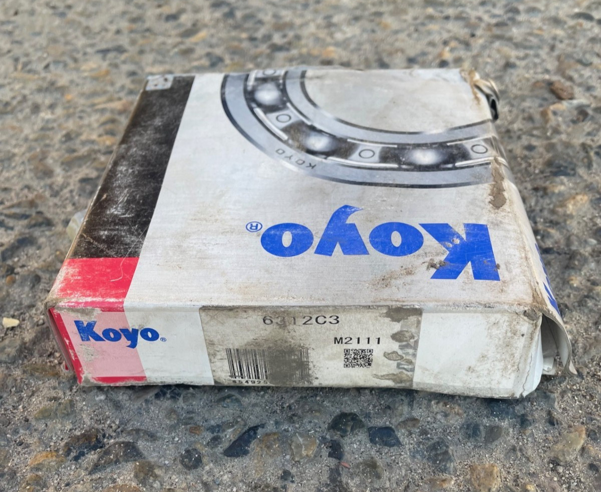 6312 C3 KOYO Open Ball Bearing Single Row 6312C3 60x130x31 mm