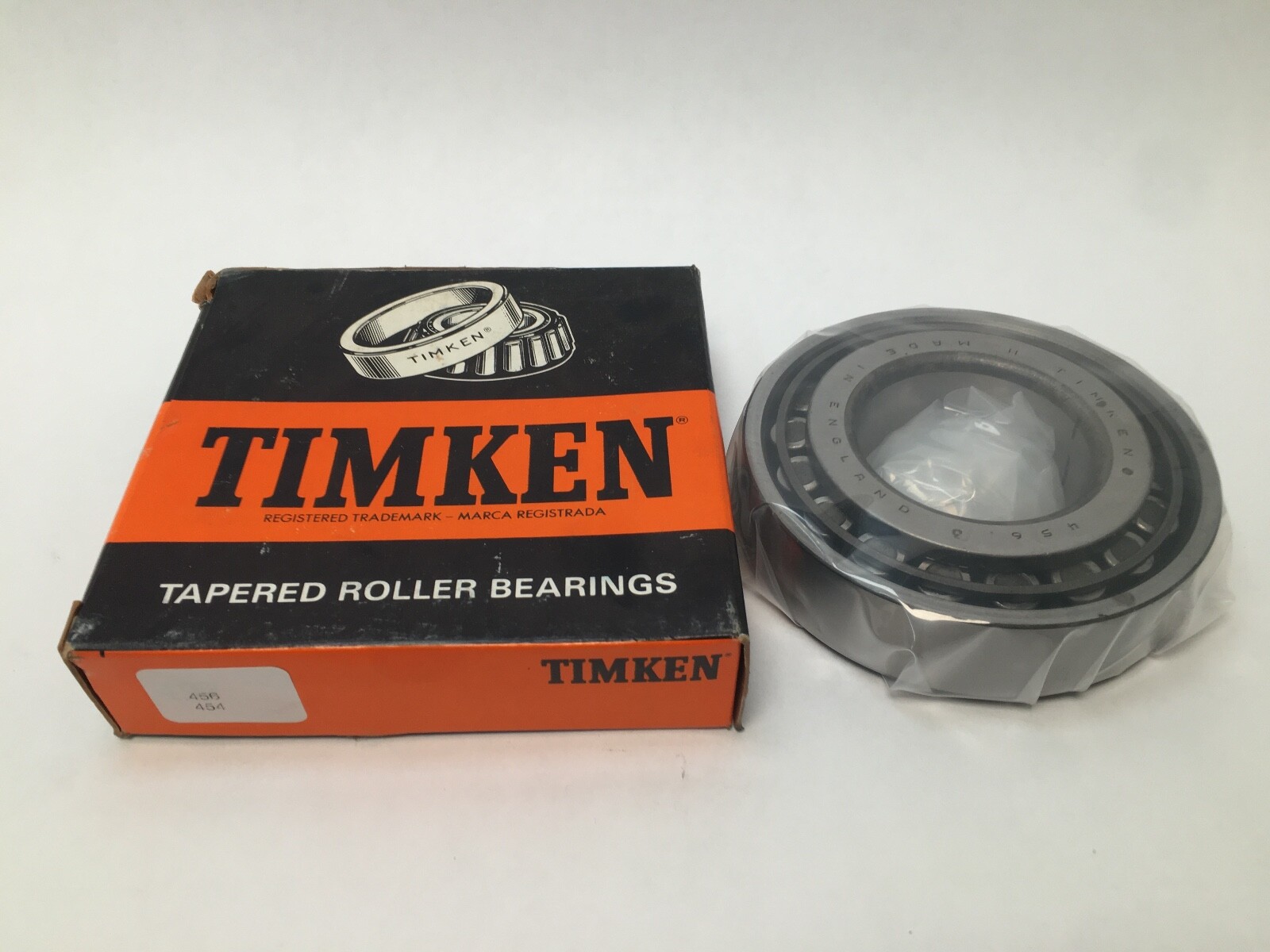 Timken 456/454 Taper Bearing Cone&Cup 2-1/8″ ID 4.331″ OD USA