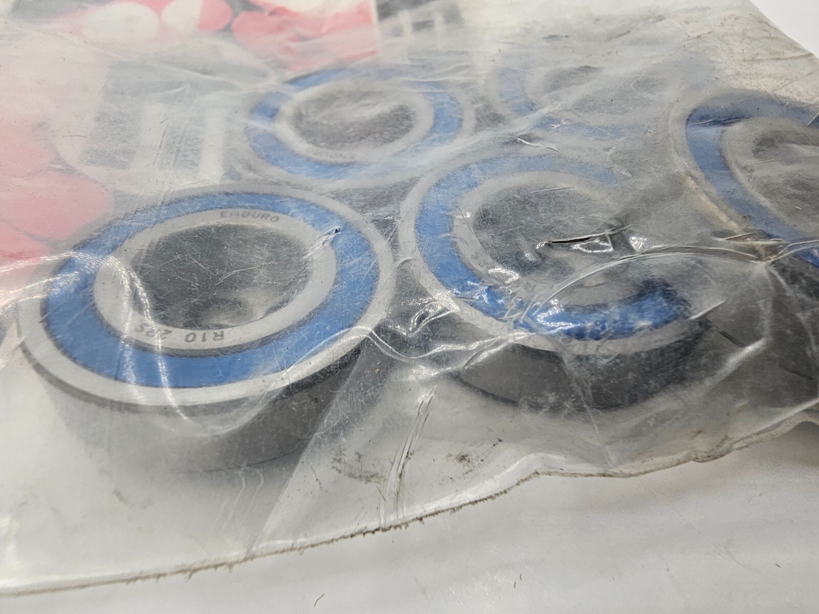 (QTY 5) Enduro Single Row Ball Bearing Blue/Silver R10-2RS