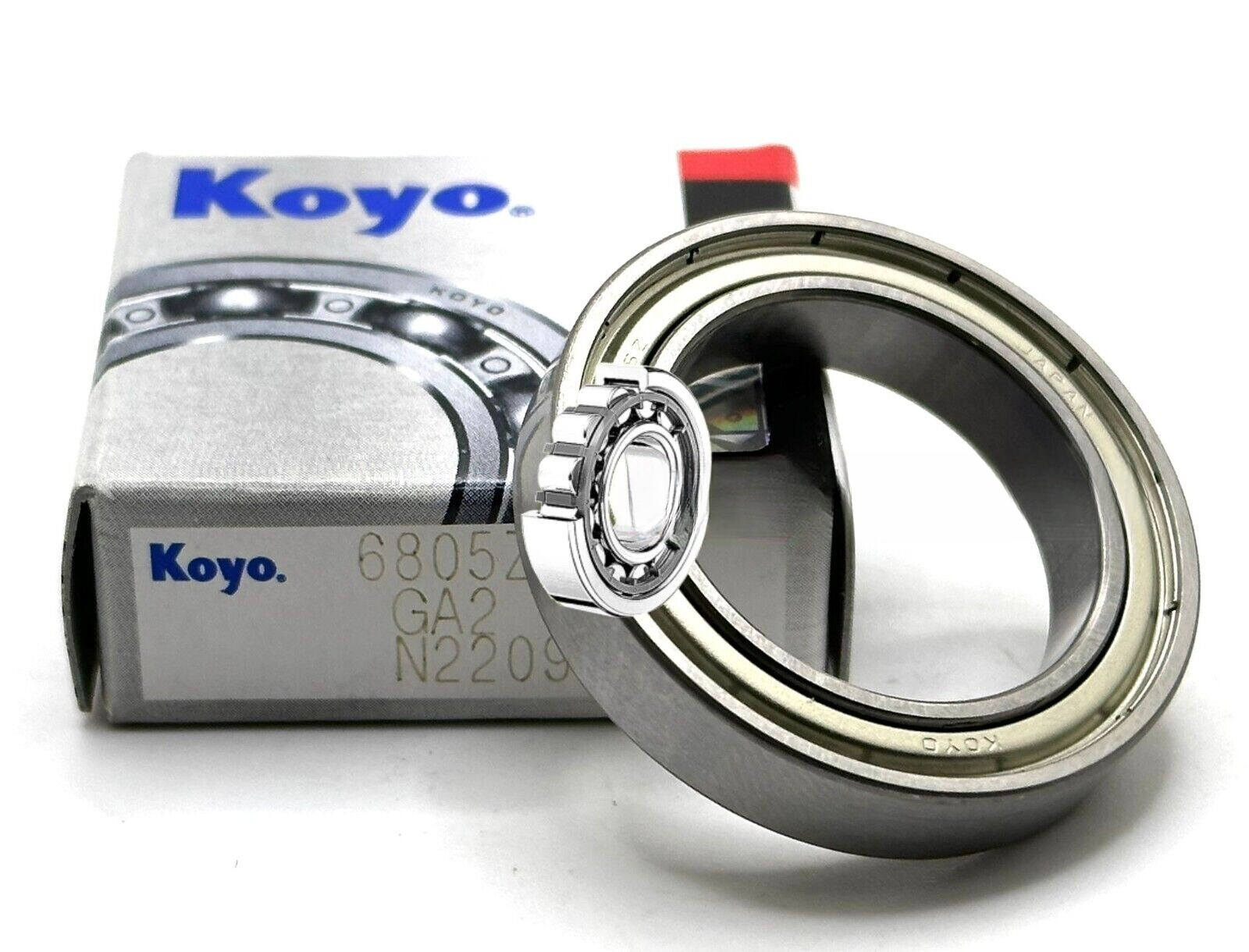 NEW KOYO 6805 ZZ DEEP GROOVE BALL BEARING, METAL SHIELDED 25x37x7mm 61805-ZZ