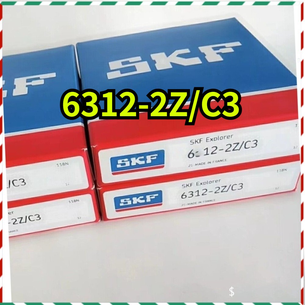 Fast Ship NEW SKF 6312-2Z/C3 Deep Groove Ball Bearing 1PCS High Quality