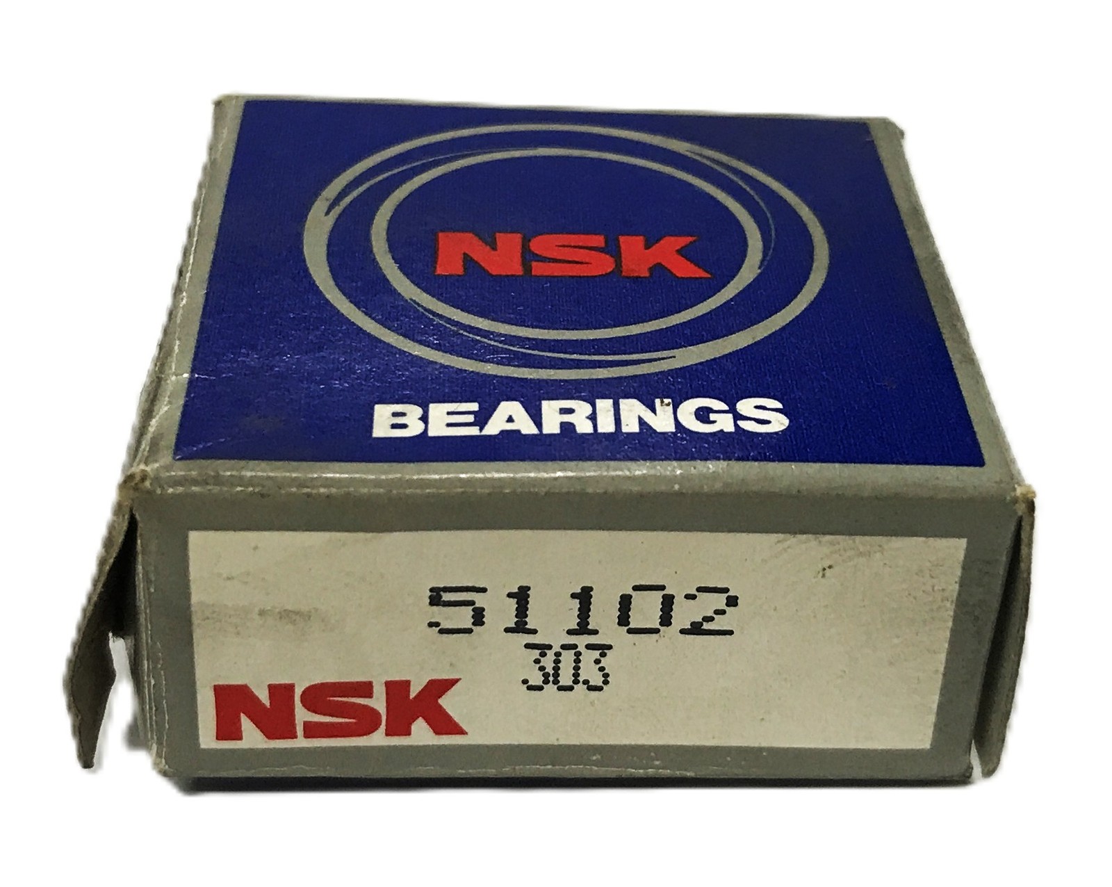 NSK/SKF 3-piece Thrust Ball Bearing 51102 [Lot of 4] NOS