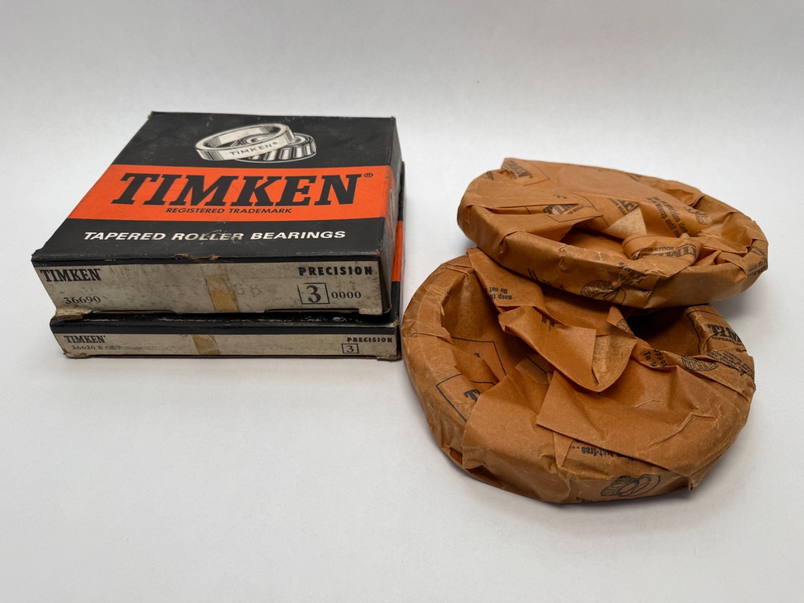 Timken 36690-3/36620B-3 Bearing Cone&Cup 5-3/4″ID 7-5/8″OD 36690 36620-B Class 3