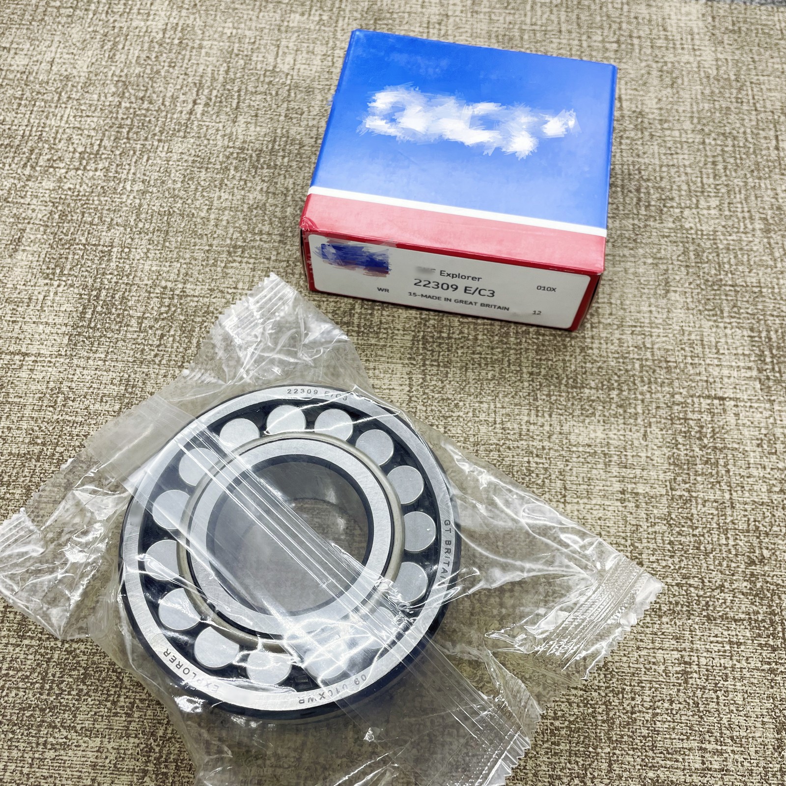 22309 E/C3 1x Spherical Roller Bearings 45mm Bore 100mm OD 36mm NEW