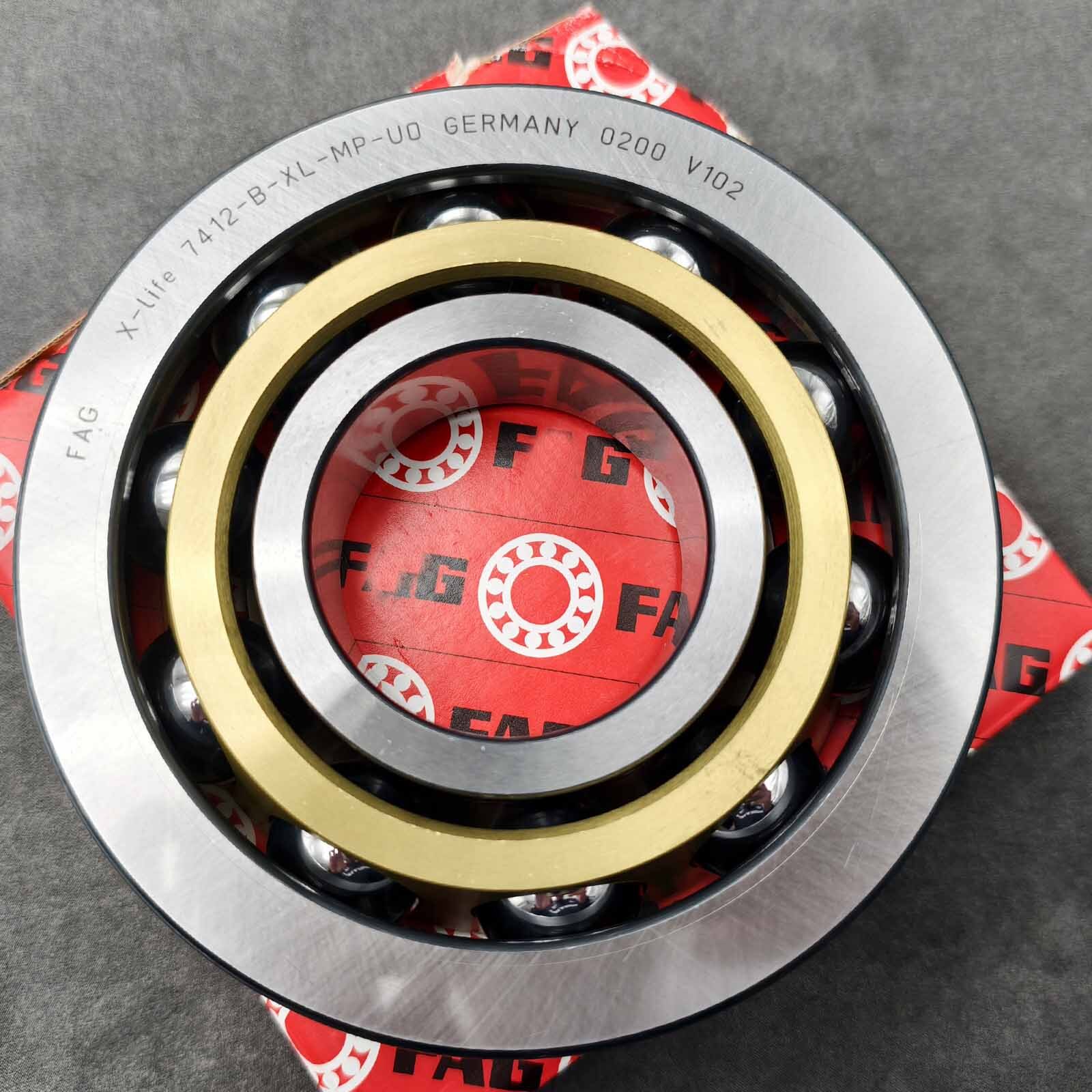 1PC NEW Angular Contact Ball Bearing for FAG 7412-B-XL-MP-UO 60x150x35mm #DM