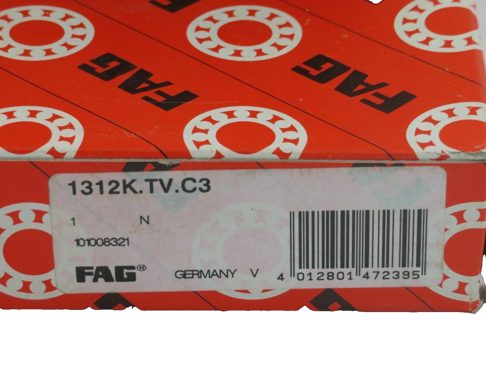 FAG 1312K.TV.C3 Ball Bearing Bearing Self Aligning Ball Bearing 60x130x31mm Open