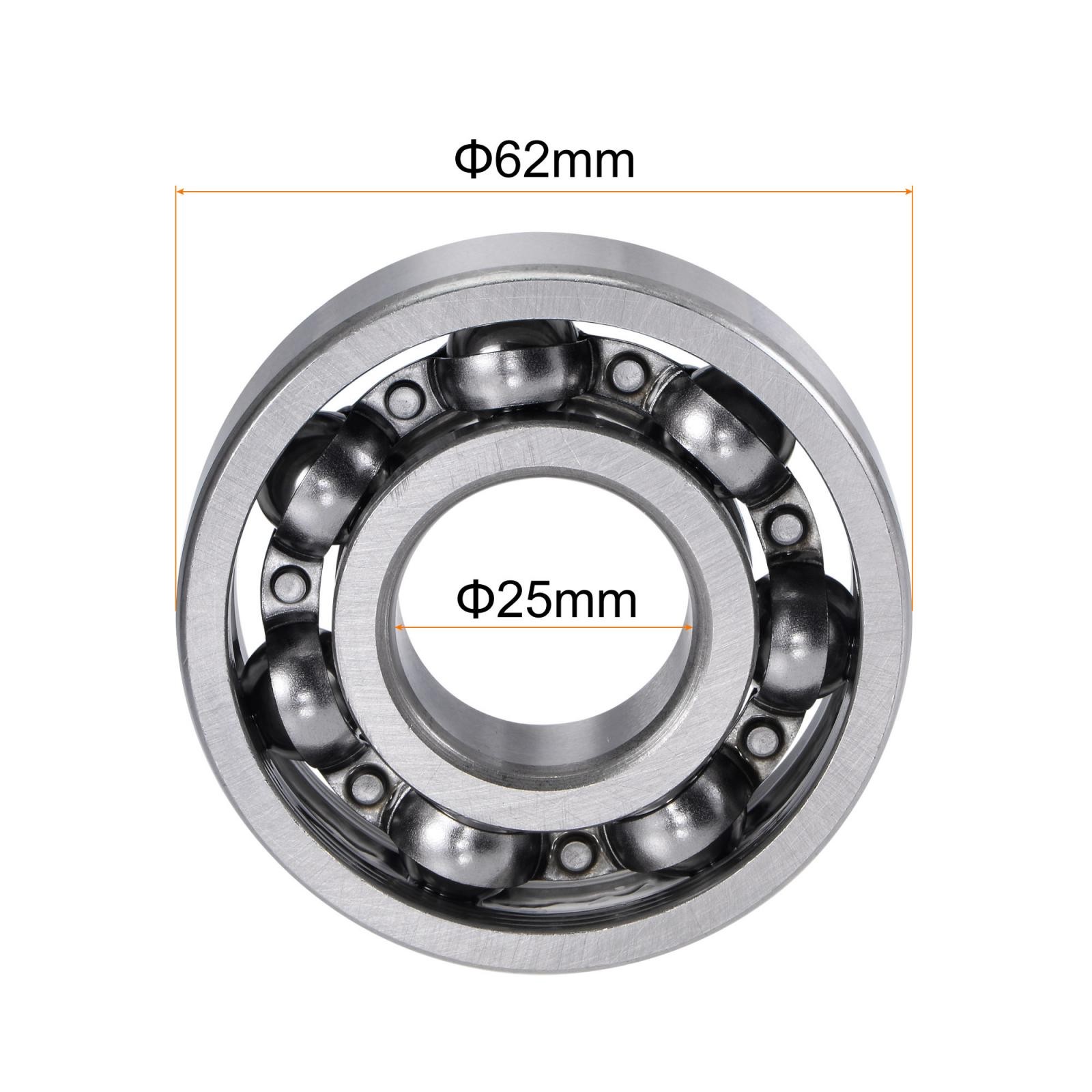 6305 Deep Groove Ball Bearings C3 Clearance Open Type Chrome Steel