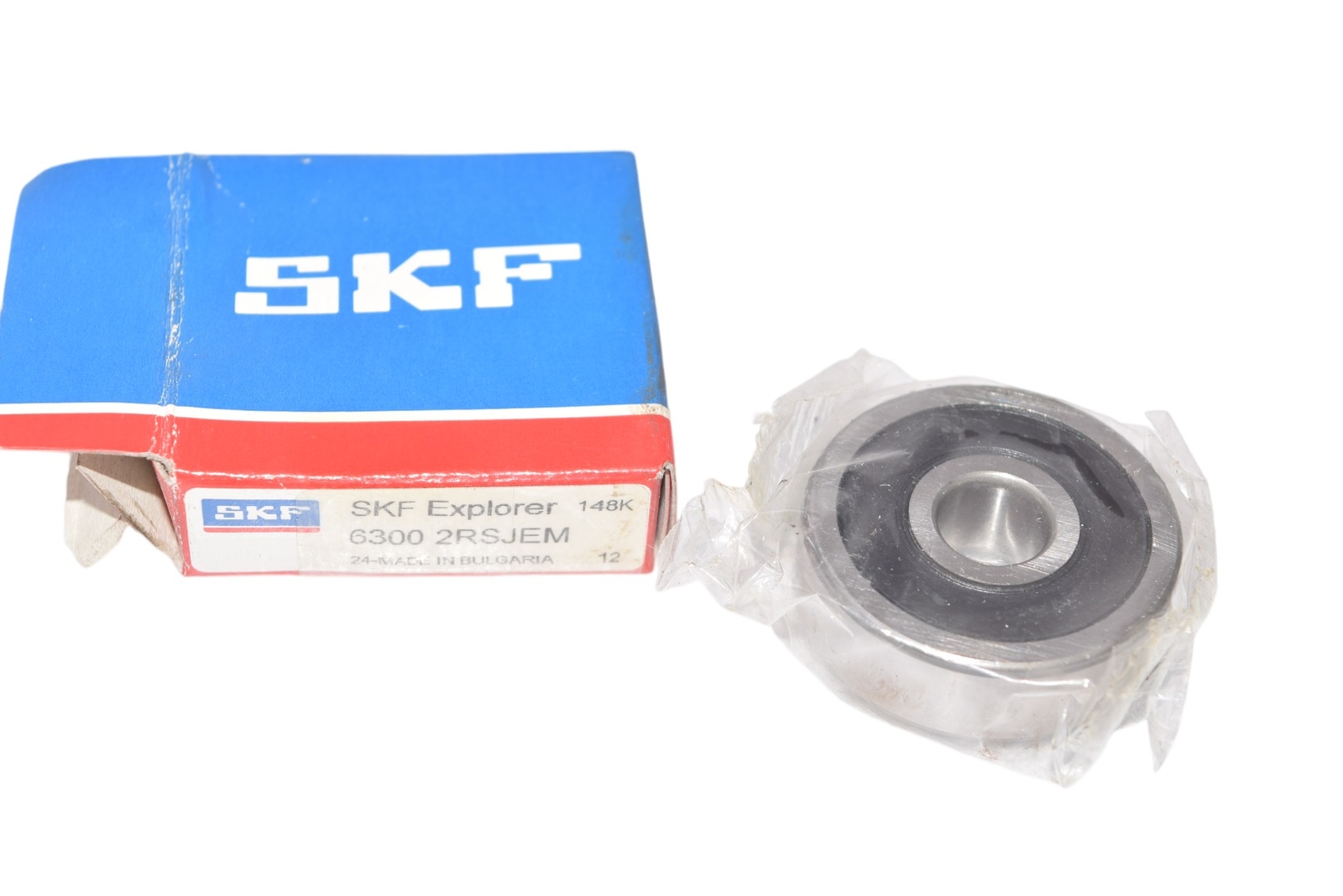 NEW SKF 6300 2RSJEM Radial & Deep Groove Ball Bearing – Straight Bore, 10 mm ID,