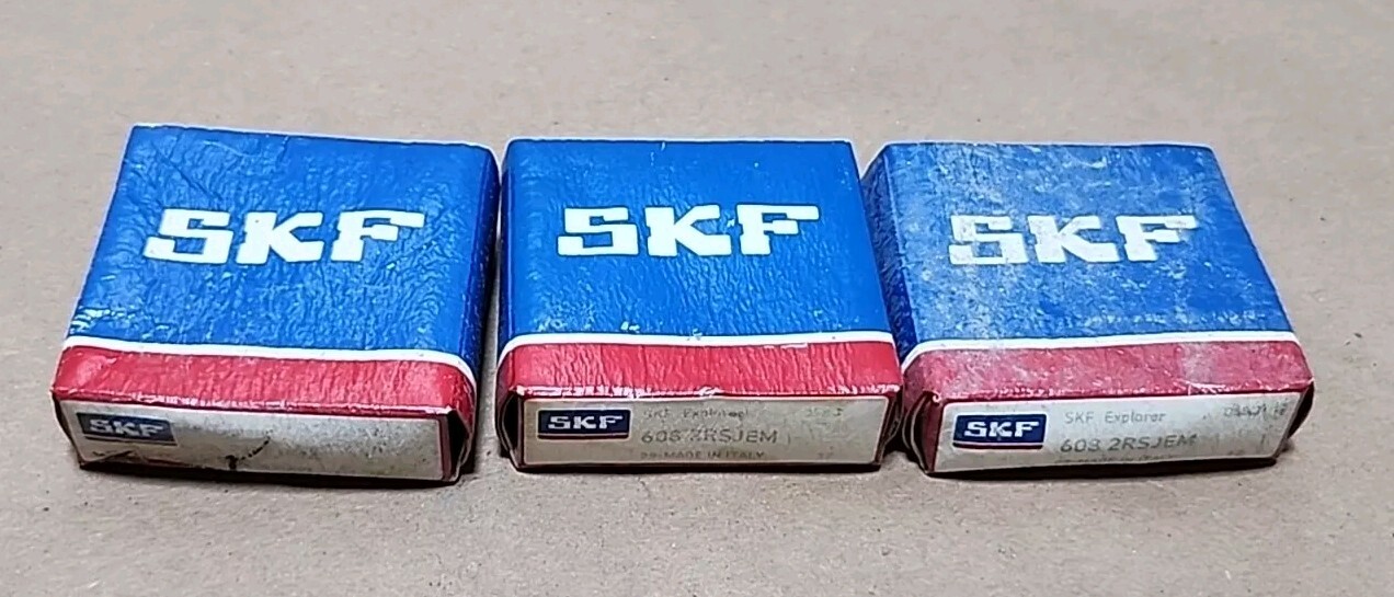 *BRAND NEW SURPLUS* [6] SKF 608-2RSJEM Deep Groove Ball Bearing + Warranty!